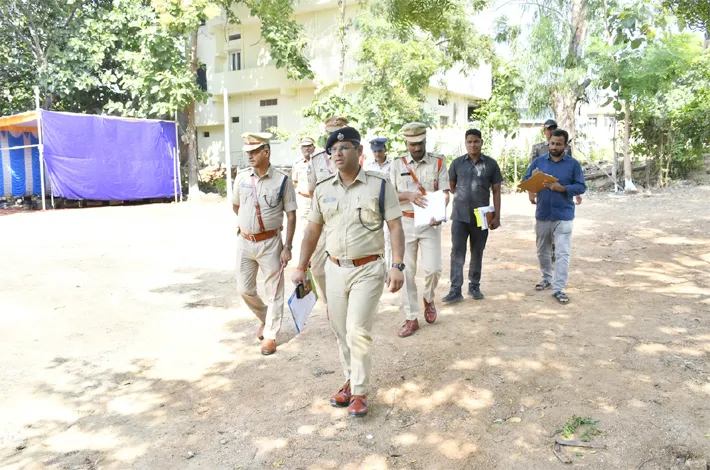 సిర్గాపూర్ పోలీస్ స్టేషన్‌ను తనిఖీ చేసిన జిల్లా ఎస్పీ