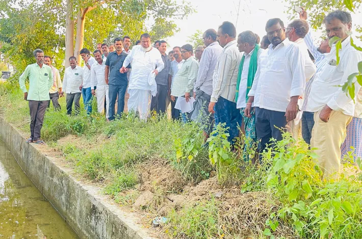 నిజాంసాగర్ 25వ నంబర్ కెనాల్ చివరి ఆయకట్టుకు సాగునీరు...