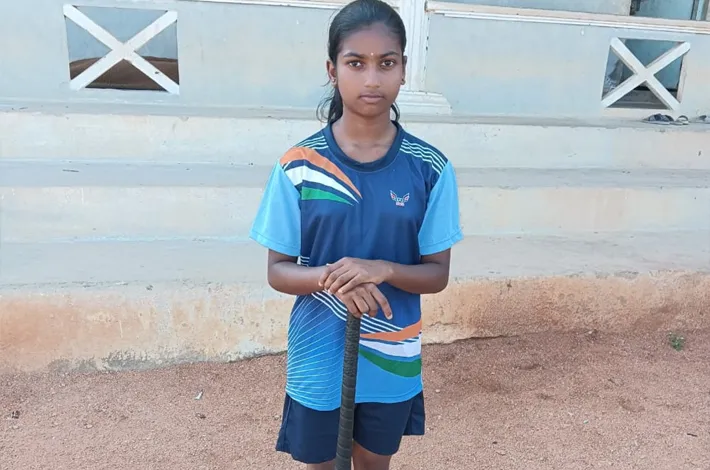 రాష్ట్ర స్థాయి హాకీ పోటీలకు ఎంపికైన భవ్యరాణి