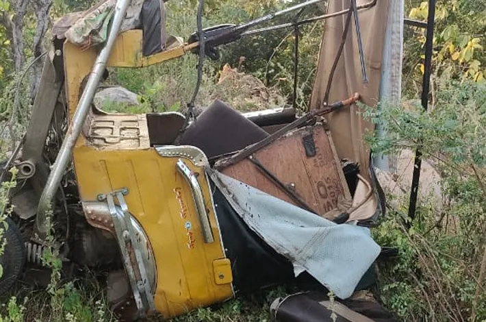 అదుపు తప్పి ఆటో బోల్తా
