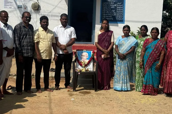బండమీదిపల్లిలో గాంధీ జయంతి వేడుకలు