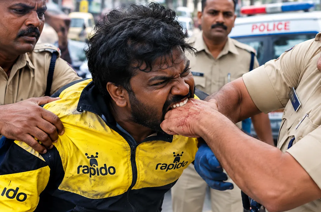 Rapido డ్రైవర్ హల్‌చల్! (వైరల్ వీడియో)