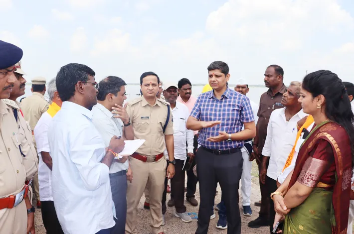 గణేష్ నిమజ్జనానికి పకడ్బందీ భద్రతా ఏర్పాట్లు