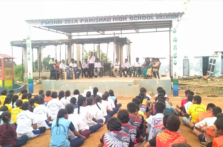 పీఎం శ్రీ జెడ్పీహెచ్ఎస్ బొల్లారంలో ఘనంగా ముగిసిన మండల స్థాయి క్రీడా పోటీలు