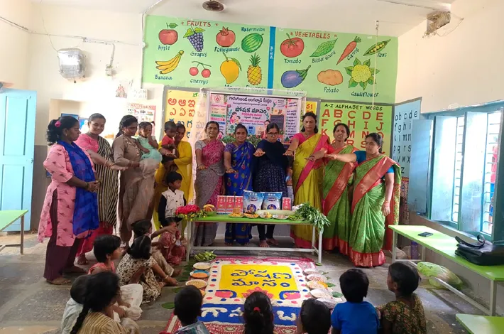 తల్లి, బిడ్డల ఎదుగుదలకు పోషకాహారం తప్పనిసరి