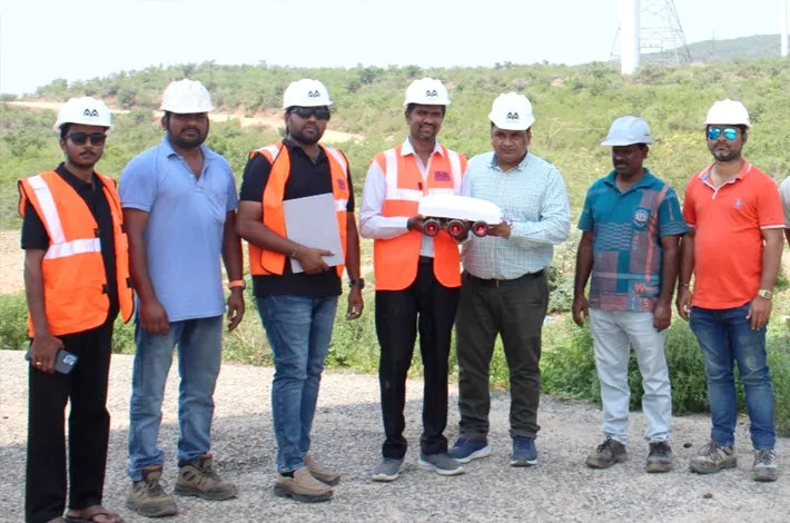 అనురాగ్ యూనివర్సిటీ రోవర్ ఫీల్డ్ టెస్టింగ్ విజయవంతం