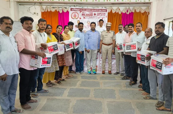 మెగా రక్తదాన శిబిరం విజయవంతం