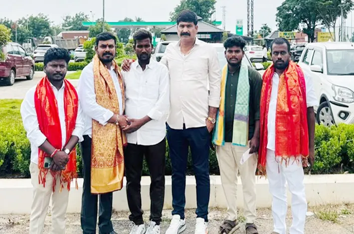మనోహరాబాద్ మండల ఎస్సీ సెల్ అధ్యక్షుడిగా మేడ్చల్ రామస్వామి ఎన్నిక