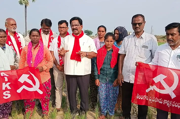 కరువు పరిస్థితులపై అఖిల సమావేశం ఏర్పాటు చేయాలి: జూలకంటి 