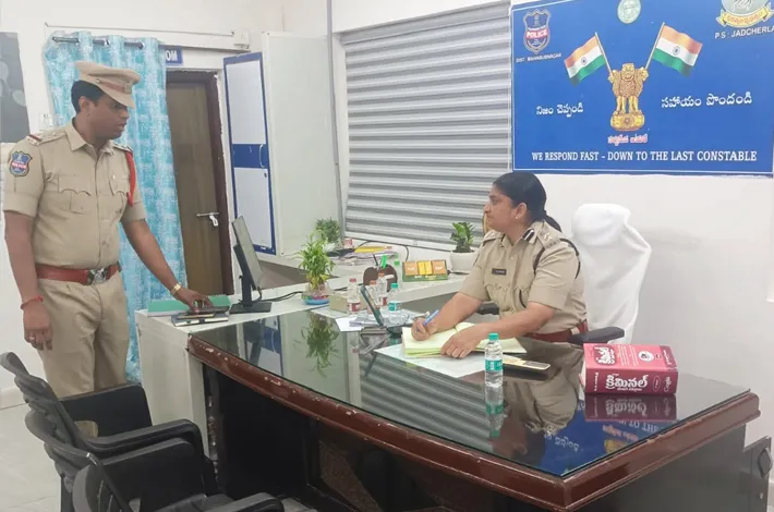 గణేష్ నిమజ్జనం ఏర్పాట్లపై సూచనలు చేసిన జిల్లా ఎస్పీ  డి.జానకి