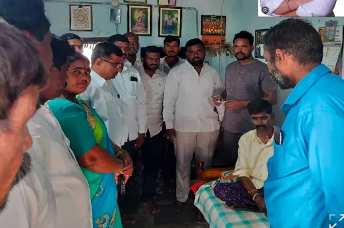 అనారోగ్య బాధితుడికి ఆపన్నహస్తం