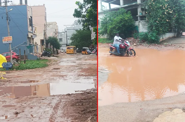 చినుకు పడితే చిత్తడి!