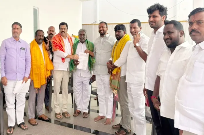ఎదులాబాద్ డివిజన్ కాంగ్రెస్ ఎస్సీ సెల్ అధ్యక్షులుగా గంగిశంకర్