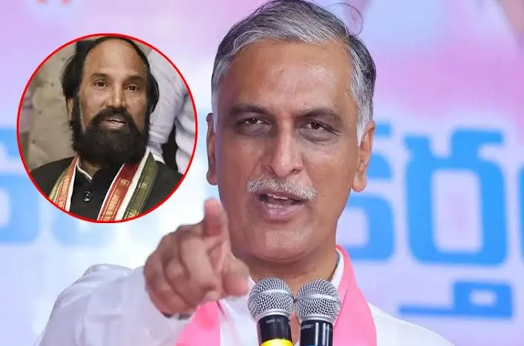 గ్రావిటీ నీళ్లపై రాజీనామా సవాళ్లు.. హరీశ్‌ వర్సెస్‌ ఉత్తమ్‌!