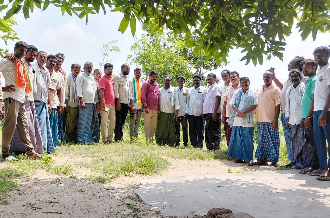 కాంగ్రెస్ పార్టీ తుమ్మ గూడెం గ్రామ శాఖ అధ్యక్షుడిగా రామన్న..!!