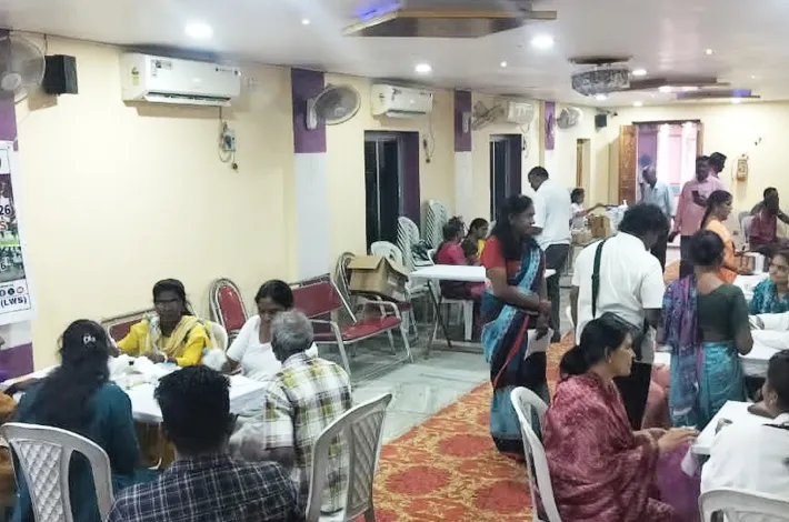 మెగా వైద్య శిబిరంలో 152 మందికి పరీక్షలు