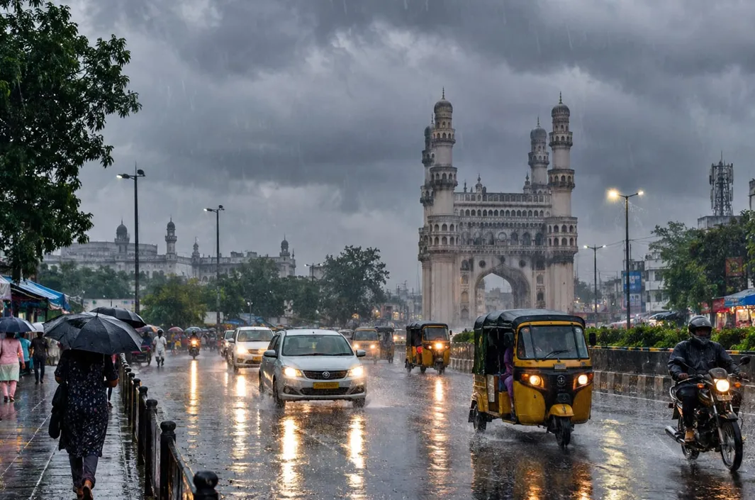 హైదరాబాద్‌లో వర్షం