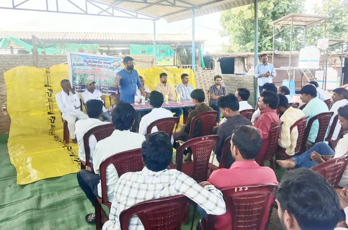 వ్యవసాయ శాఖ ఆత్మ ఆధ్వర్యంలో రైతులుకు శిక్షణ