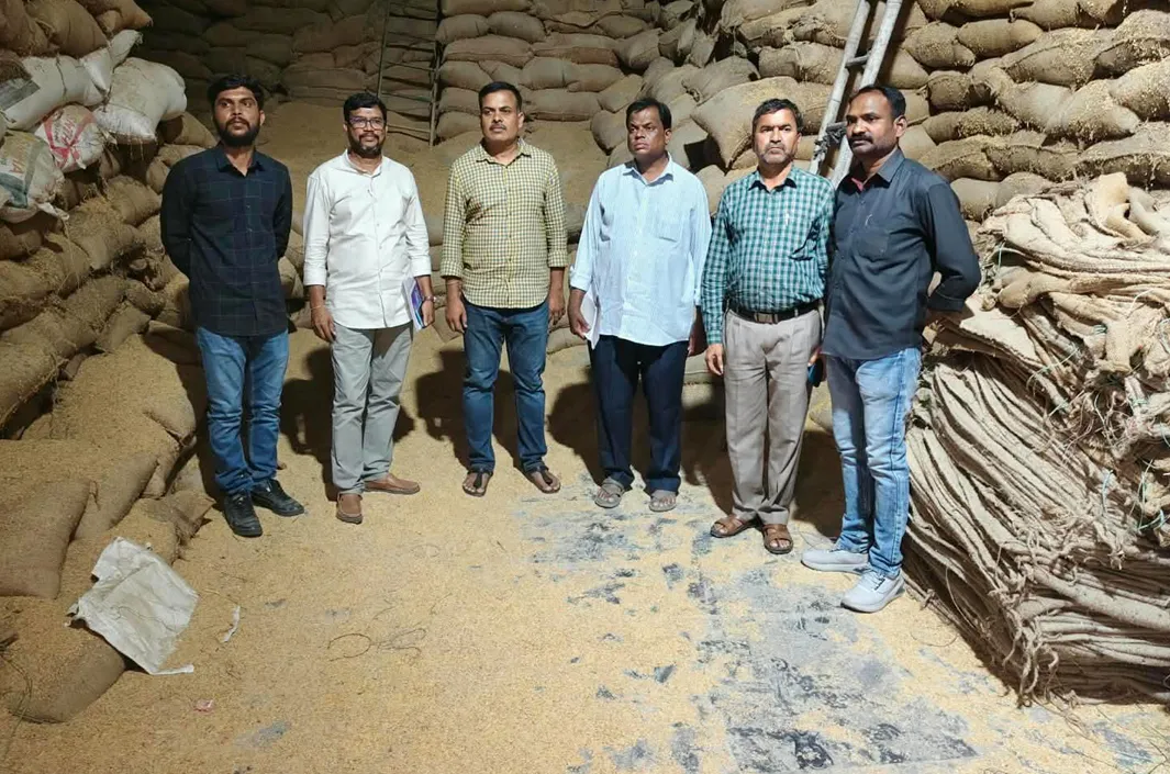 రైస్ మిల్లులో ప్రభుత్వ ధాన్యం కొరత!