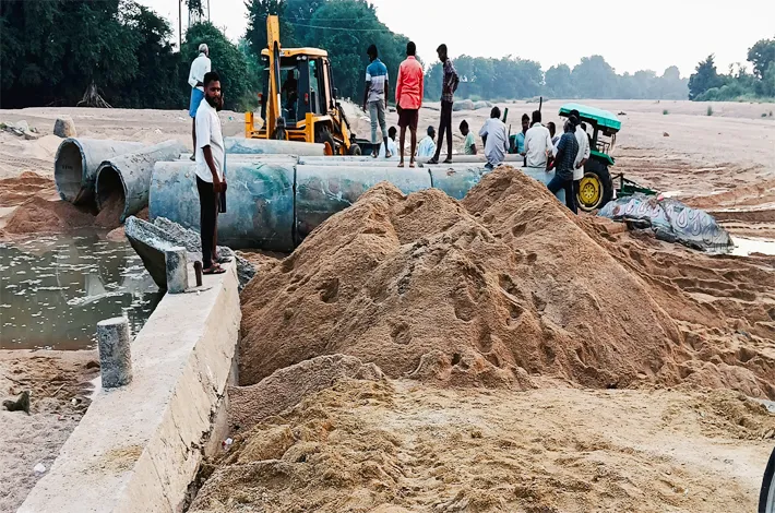 మూలవాగు కాజ్‌వేకు తాత్కాలిక మరమ్మతులు