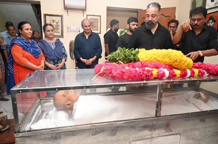 చెన్నైలో సింగీతం అంత్యక్రియలు పూర్తి