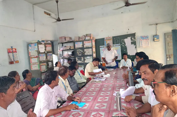 డిస్ట్రిక్ట్ అకాడమిక్ పానల్ వారి ఆకస్మిక తనిఖీ 