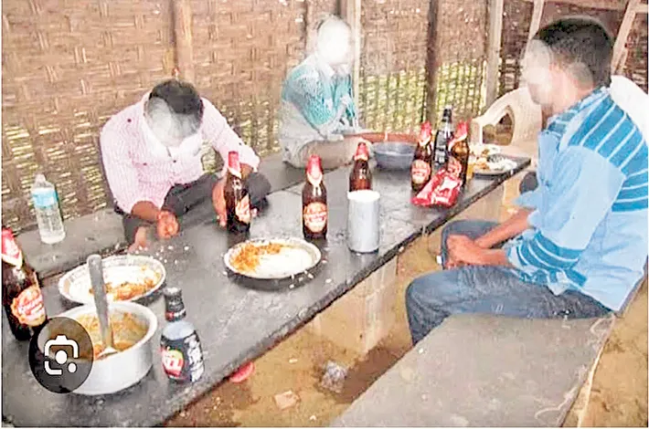 దాబాల్లో మద్యం దందా!