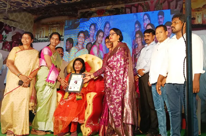 ఉత్తమ సేవా పురస్కారాన్ని అందుకున్న సాయిబాను