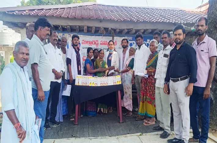 రాయిలాపూర్ లో ఉచిత మెడికల్ క్యాంప్