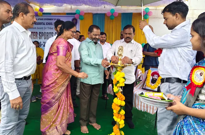 భద్రాద్రి క్లస్టర్ స్థాయి క్రీడా ఎంపికలు ప్రారంభం