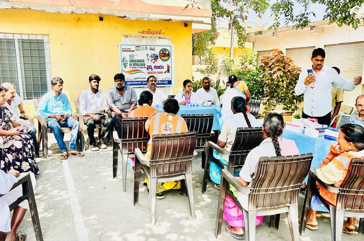 “సఫాయి మిత్ర సురక్షా ఏవం సమ్మాన్"ఆరోగ్య శిభిరం 
