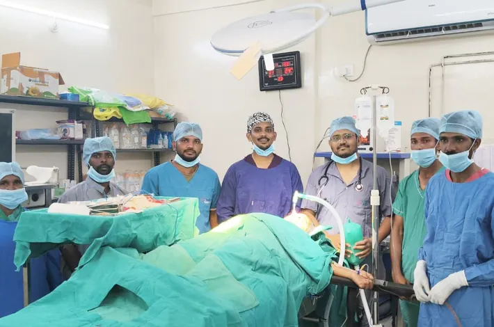 అరుదైన వ్యాధికి శస్త్ర చికిత్స విజయవంతం...