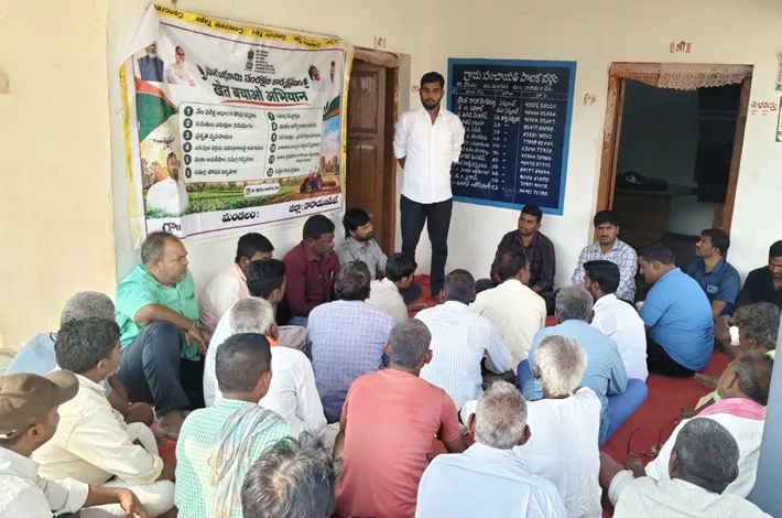 పచ్చి రొట్టె ఎరువుల సాగును ప్రోత్సహించాలి