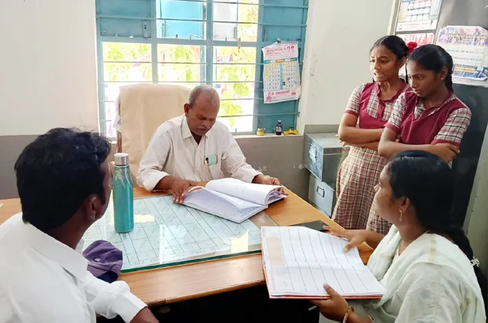 ఆకస్మిక తనిఖీ చేసిన ఎంపీడీవో