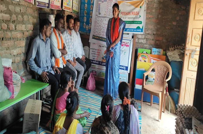 అంగన్‌వాడీ సేవలపై ప్రశంసలు
