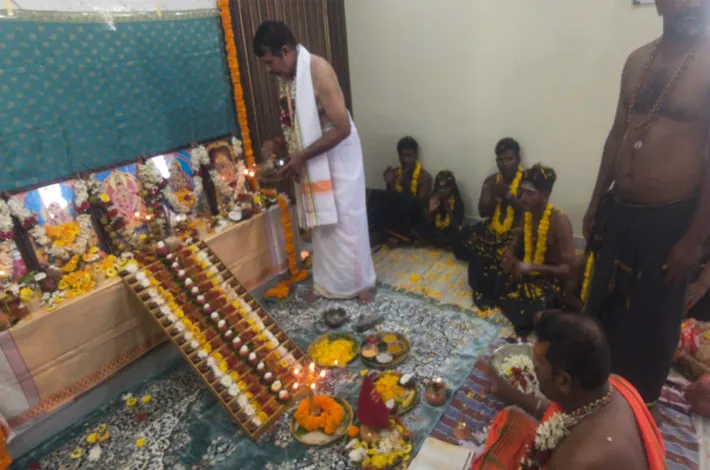 శ్రీనగర్ కాలనీలో భక్తిపారవశ్యం