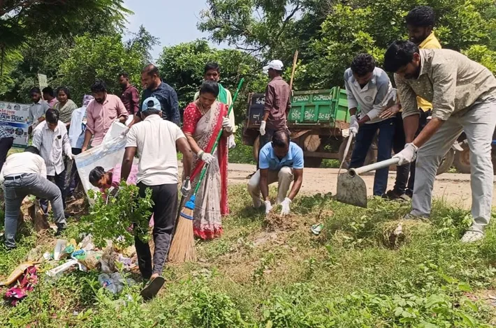 స్వచ్ఛతకు శ్రమదానం 