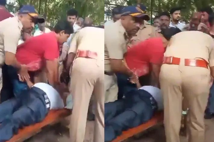  CJP నిరసనలో విషాదం.. గుండెపోటుతో వ్యక్తి మృతి!
