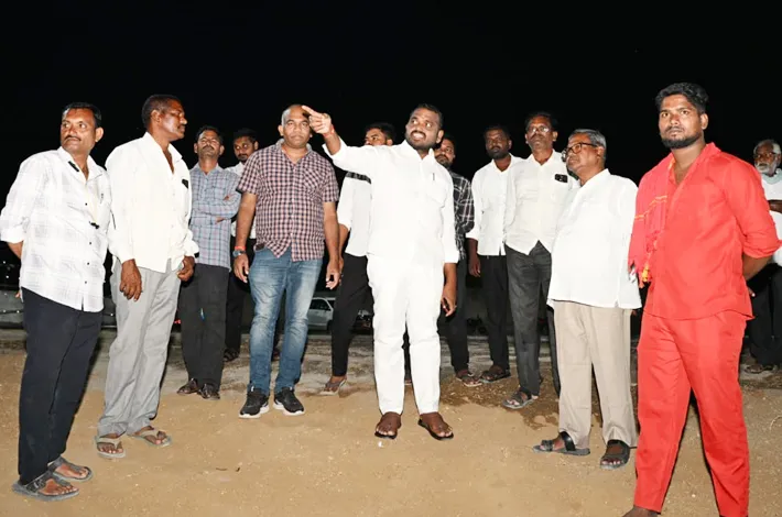 దుర్గమాతల నిమజ్జనానికి ఘనంగా ఏర్పాట్లు