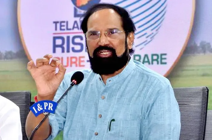 ఖరీఫ్ సీజన్ ధాన్యం సేకరణపై మంత్రి ఉత్తమ్ సమీక్ష