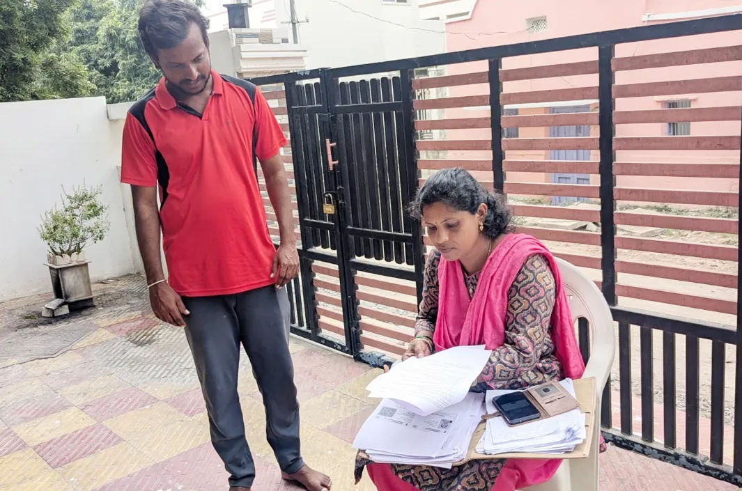 మంథనిలో ఉధృతంగా కొనసాగుతున్న సర్ సర్వే