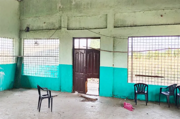 శిథిలావస్థలో రైతు వేదిక
