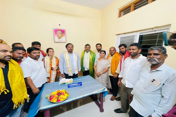 అన్నారెడ్డిపల్లి నూతన గ్రామపంచాయతీ భవనం ప్రారంభం