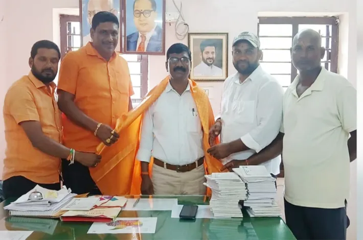 ఎంపీడీఓ కృష్ణయ్యకు ఘన విడుకోలు