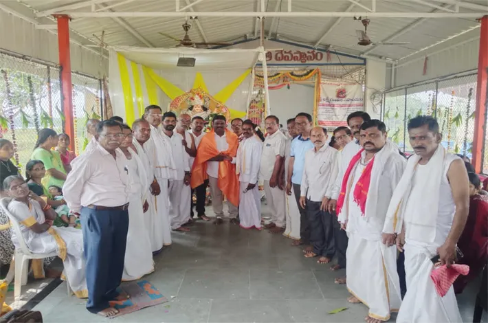 శ్రీ లక్ష్మీ గణపతి ఆలయ ద్వితీయ వార్షికోత్సవం