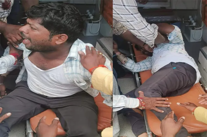 విద్యుత్ షాక్‌తో లైన్‌మెన్‌కు తీవ్ర గాయాలు
