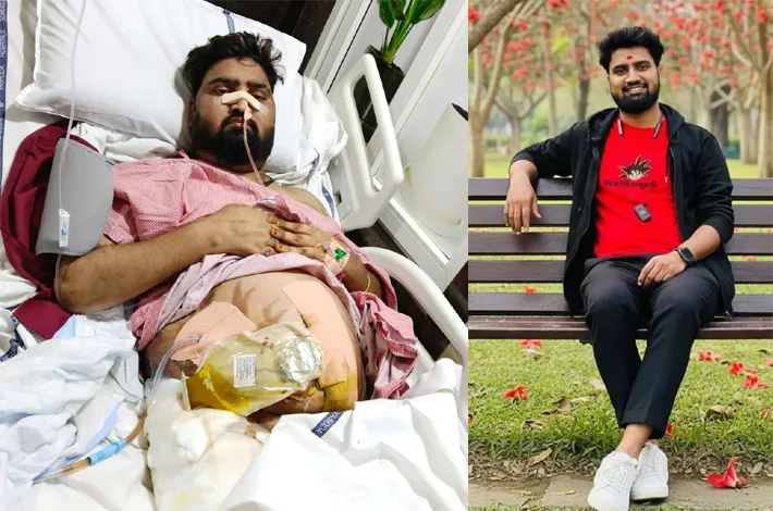 బైక్ ప్రమాదంలో యువకుడి పరిస్థితి విషమం
