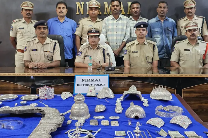 దొంగల అరెస్టు.. సొత్తు స్వాధీనం 