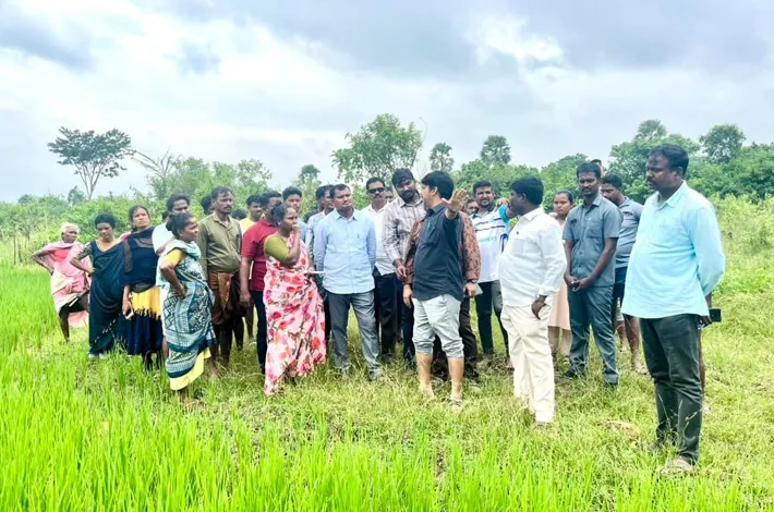 కొడిశెలగూడెంలో క్షేత్రస్థాయి పర్యటన నిర్వహించిన ఎమ్మెల్యే జారె