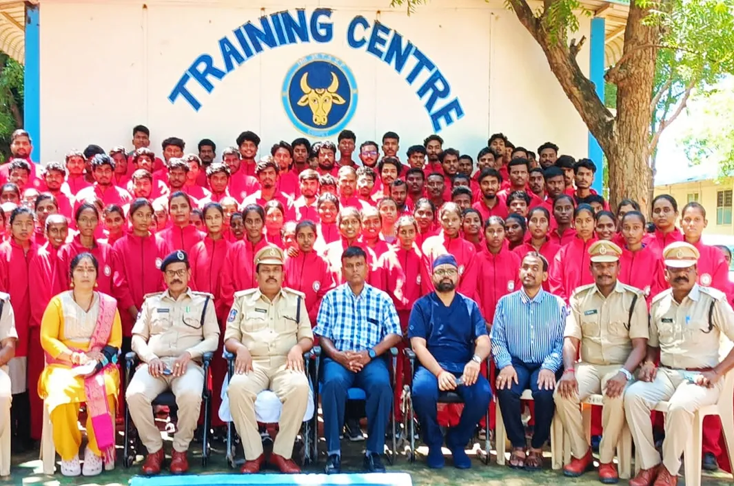బెటాలియన్‌లో యువ ఆపదమిత్ర శిక్షణ ప్రారంభం